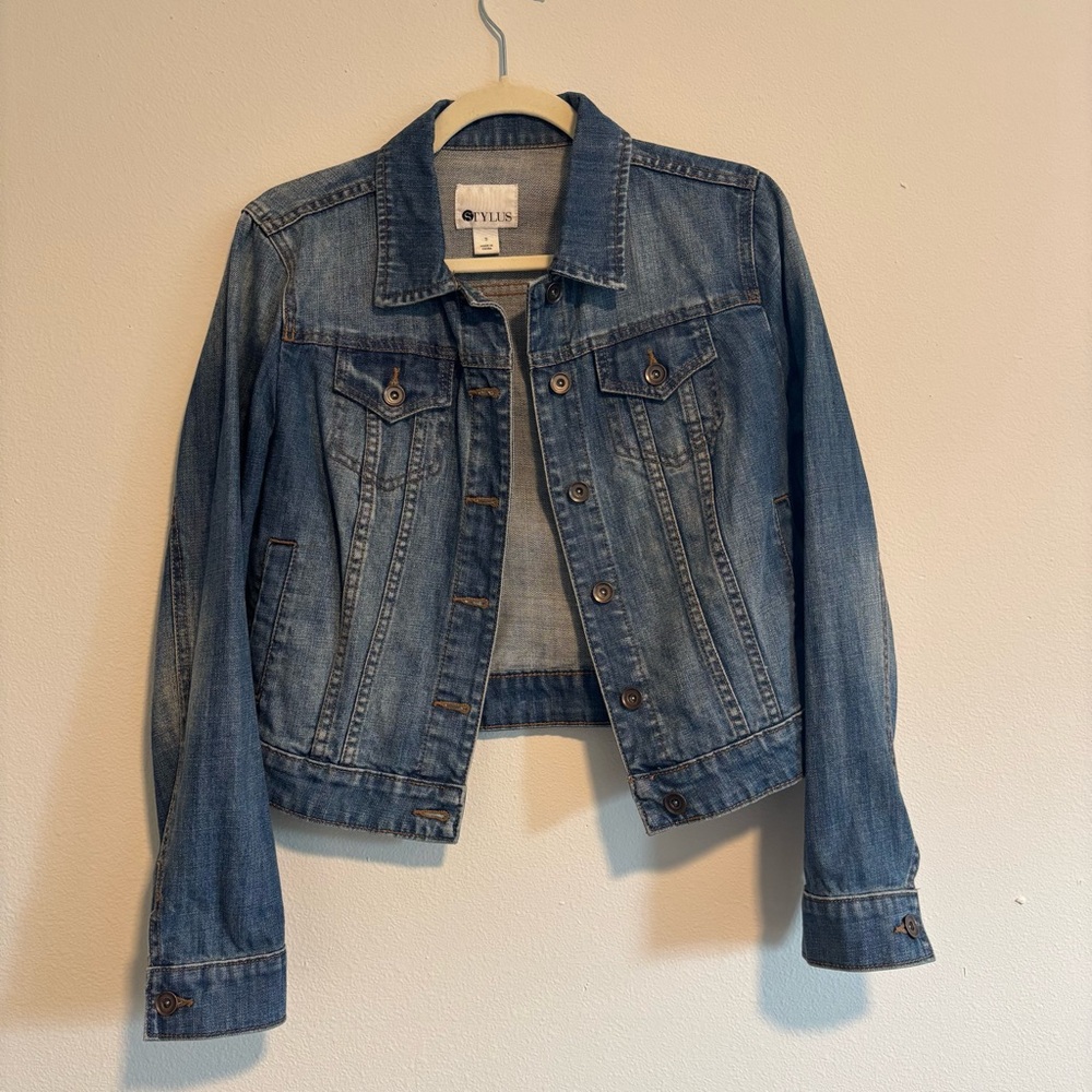 Blue Denim Jacket Size Small